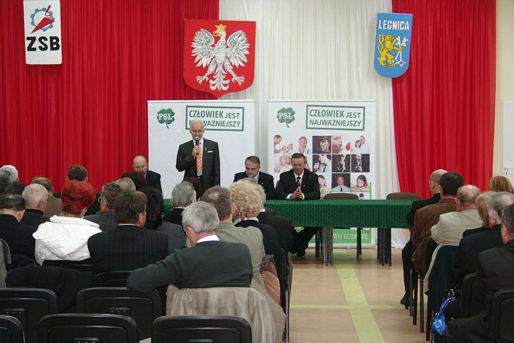 Wicepremier Pawlak w Legnicy