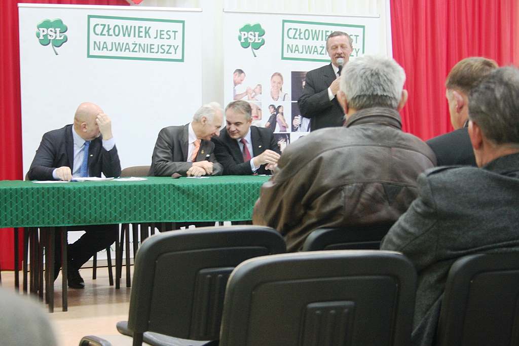 Wicepremier Pawlak w Legnicy