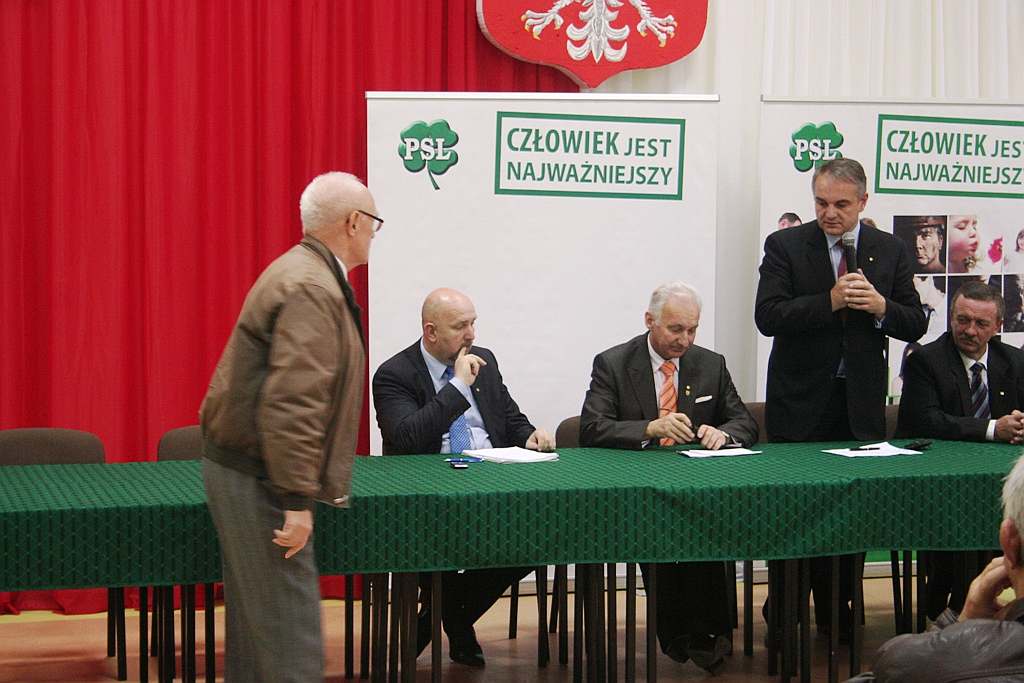 Wicepremier Pawlak w Legnicy