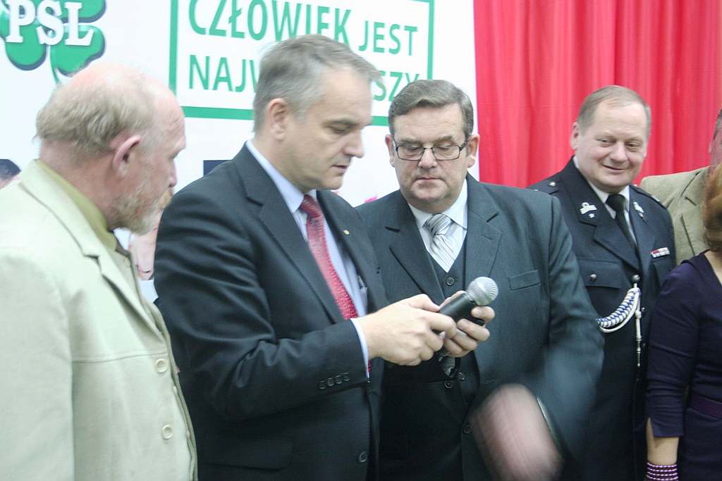 Wicepremier Pawlak w Legnicy