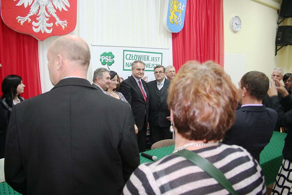Wicepremier Pawlak w Legnicy