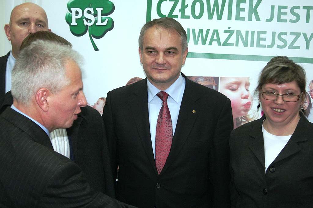 Wicepremier Pawlak w Legnicy