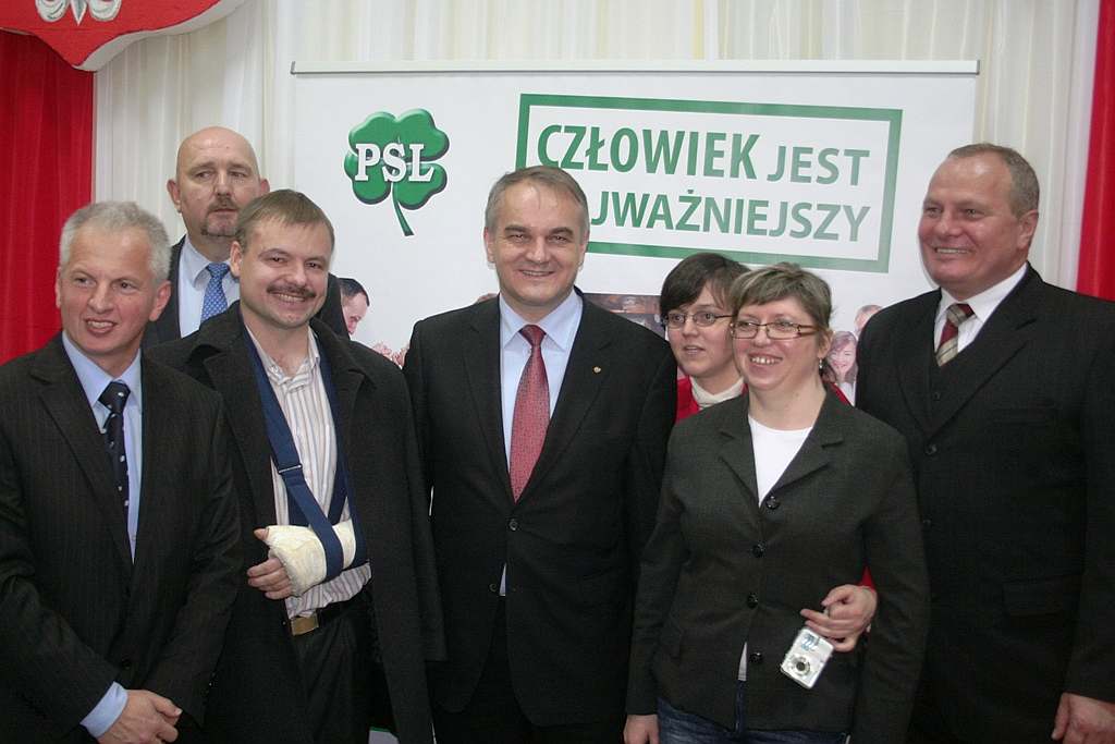 Wicepremier Pawlak w Legnicy