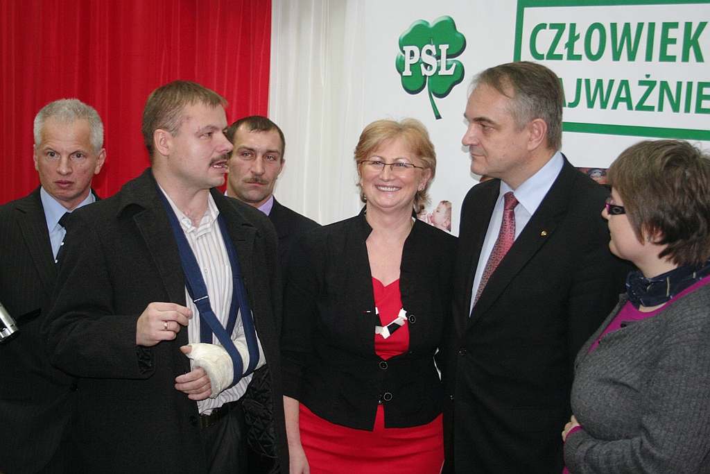 Wicepremier Pawlak w Legnicy