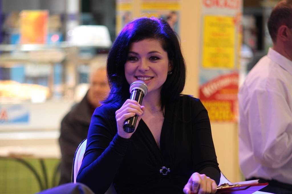 Kasia Cichopek w Legnicy