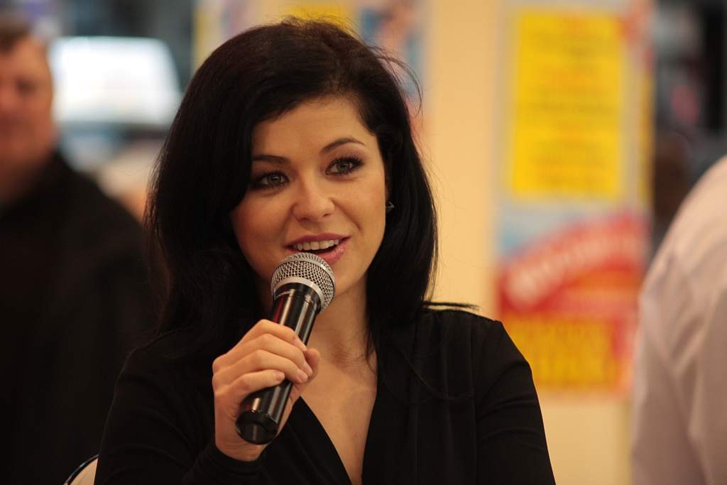 Kasia Cichopek w Legnicy