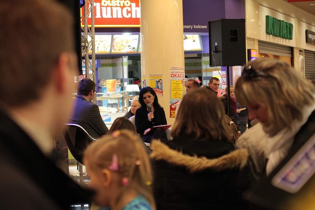 Kasia Cichopek w Legnicy