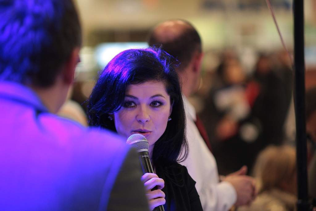 Kasia Cichopek w Legnicy