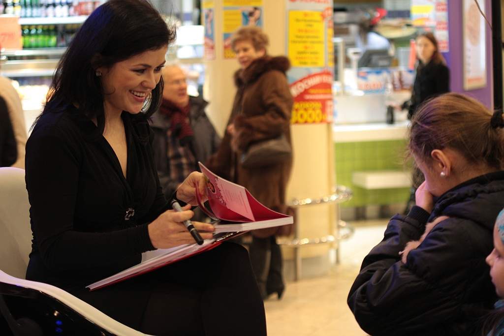 Kasia Cichopek w Legnicy