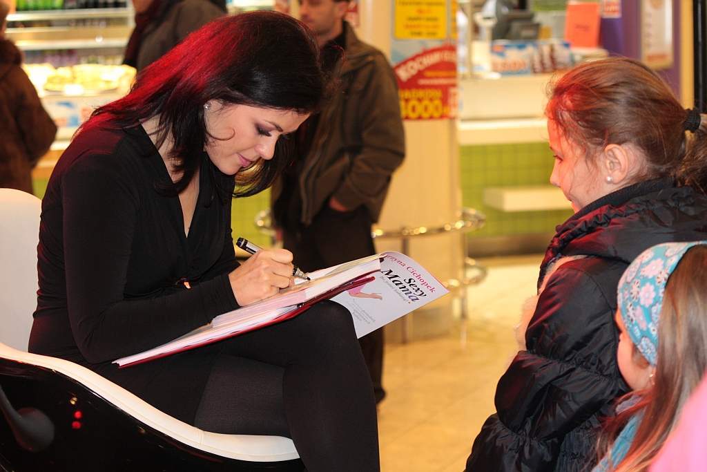 Kasia Cichopek w Legnicy