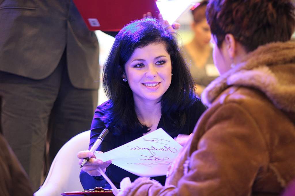 Kasia Cichopek w Legnicy