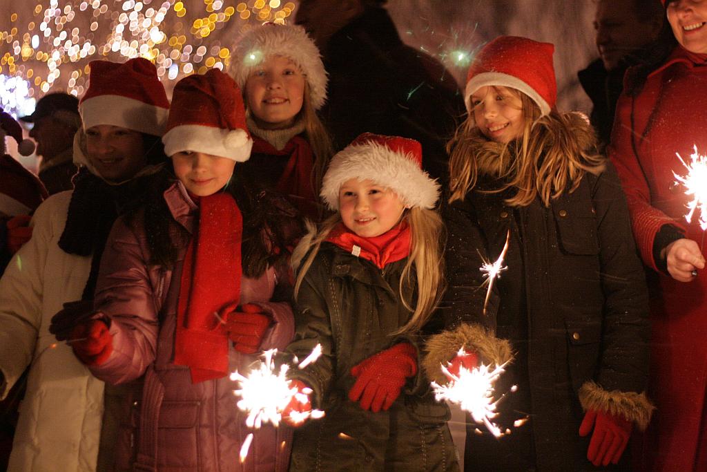 Legnicki rynek pięknie świeci