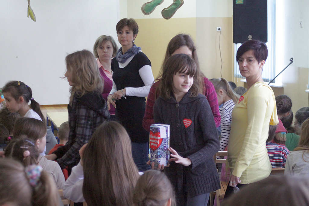 W szkole zagrała  Orkiestra