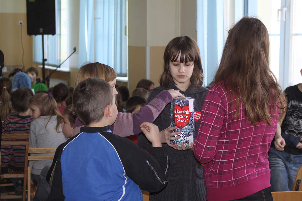 W szkole zagrała  Orkiestra