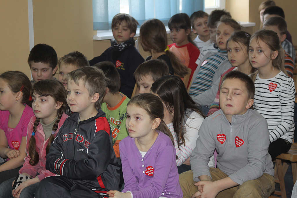 W szkole zagrała  Orkiestra