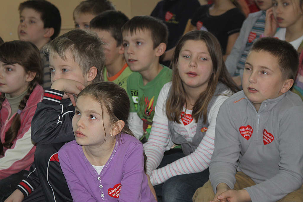 W szkole zagrała  Orkiestra