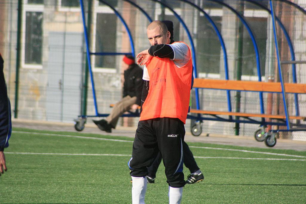 Trening piłkarzy Miedzi