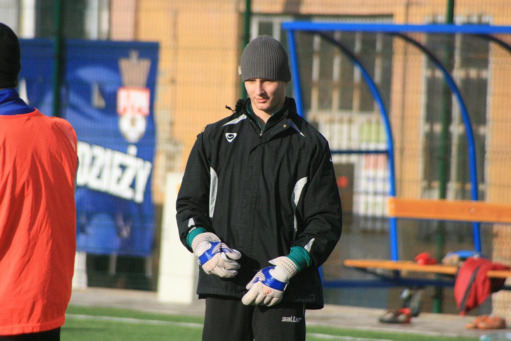 Trening piłkarzy Miedzi
