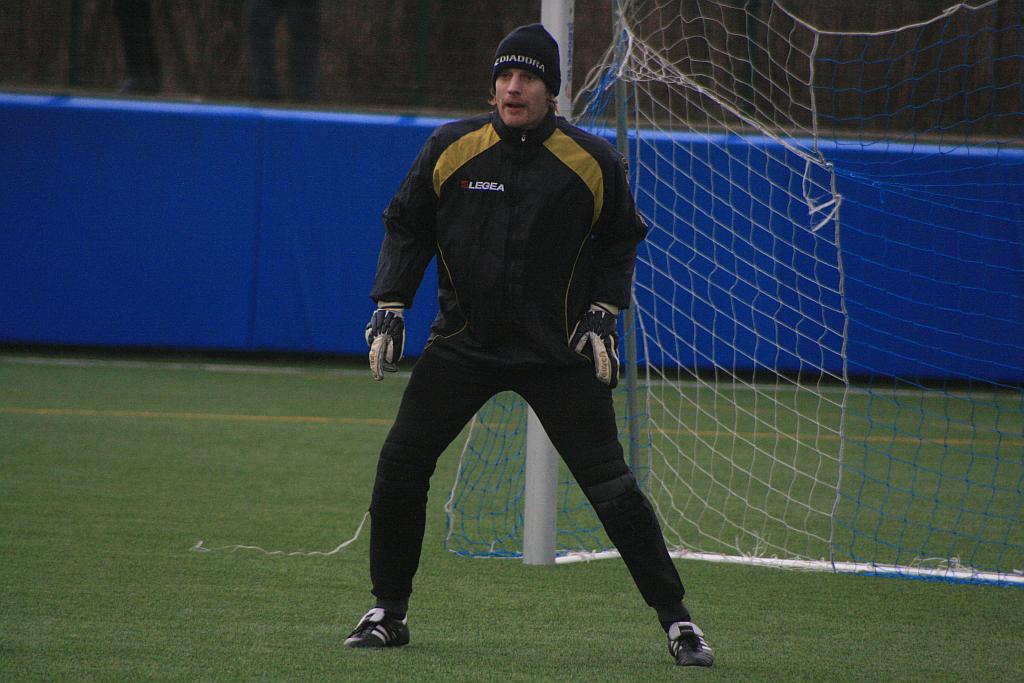 Trening piłkarzy Miedzi