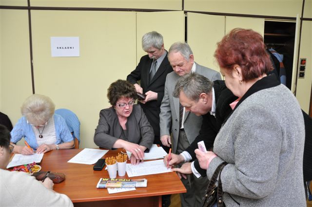 Zebranie strażaków emerytów