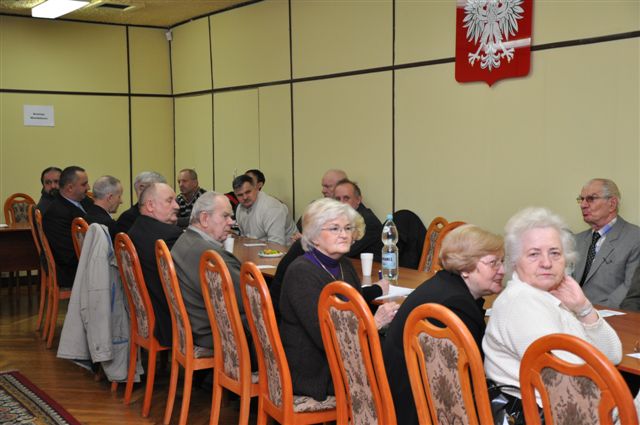 Zebranie strażaków emerytów