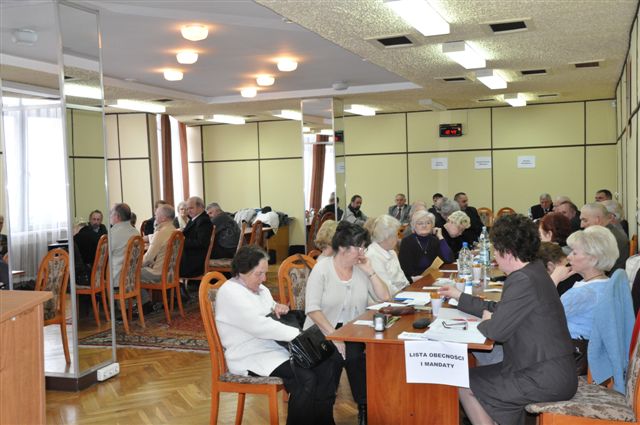 Zebranie strażaków emerytów