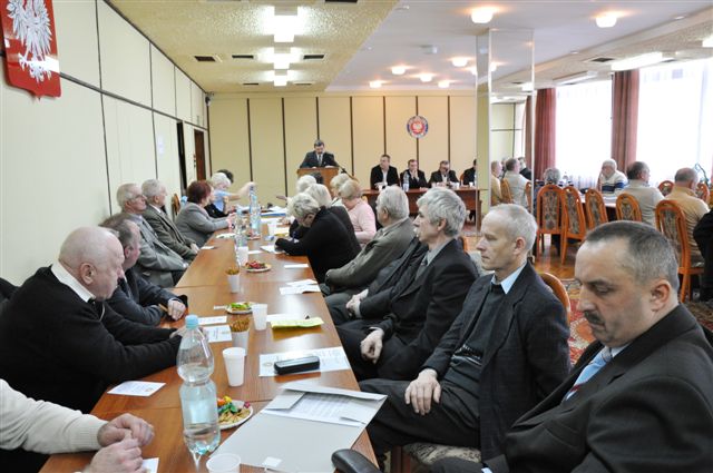 Zebranie strażaków emerytów