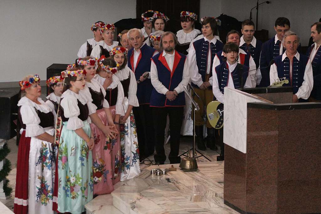 Śpiewali w kościele