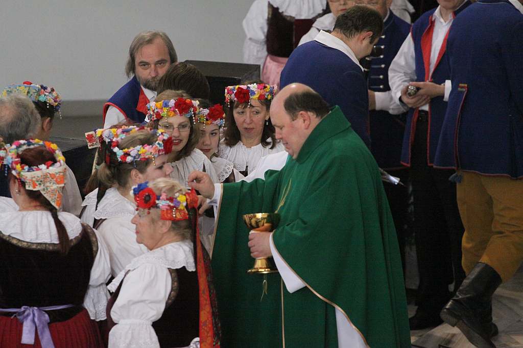 Śpiewali w kościele
