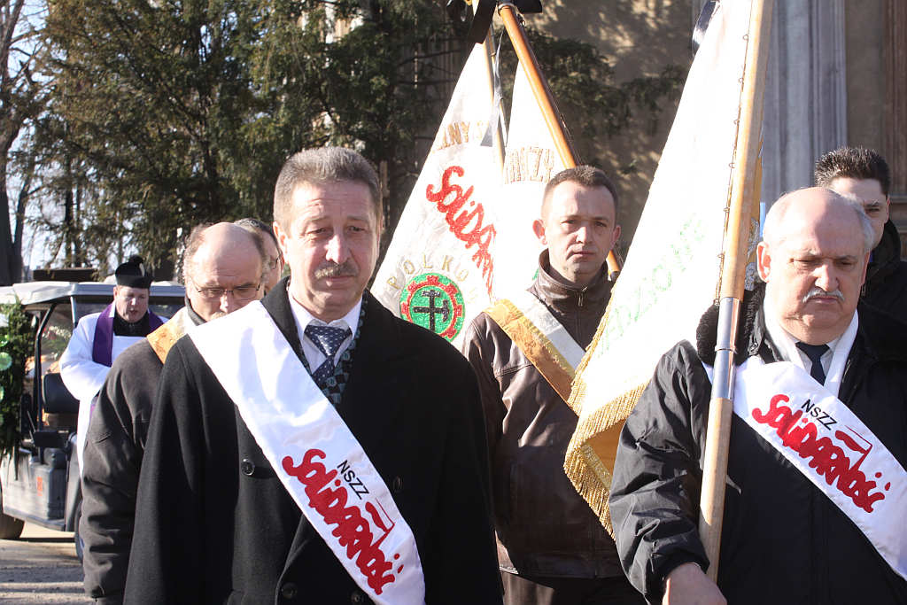 Pogrzeb Franciszka Ratajczaka