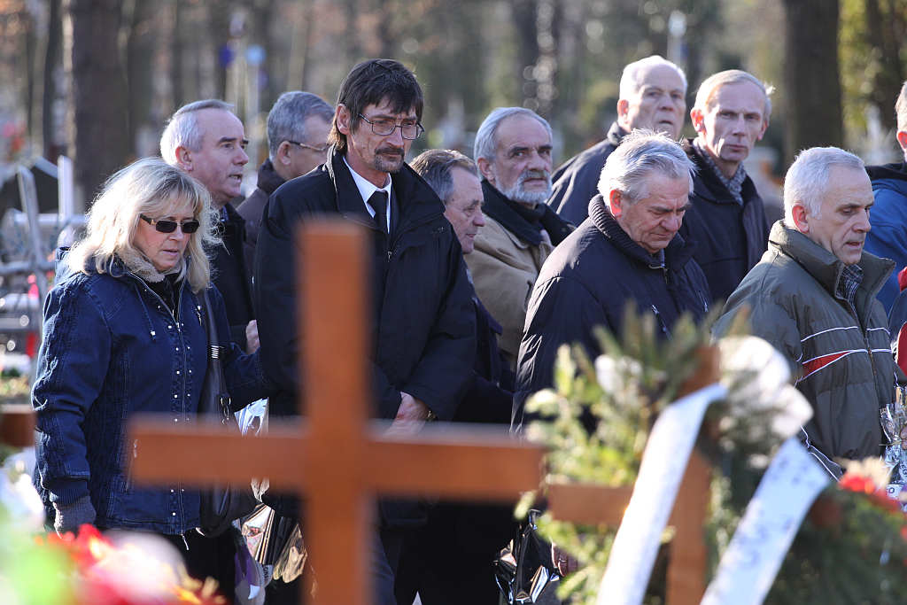 Pogrzeb Franciszka Ratajczaka