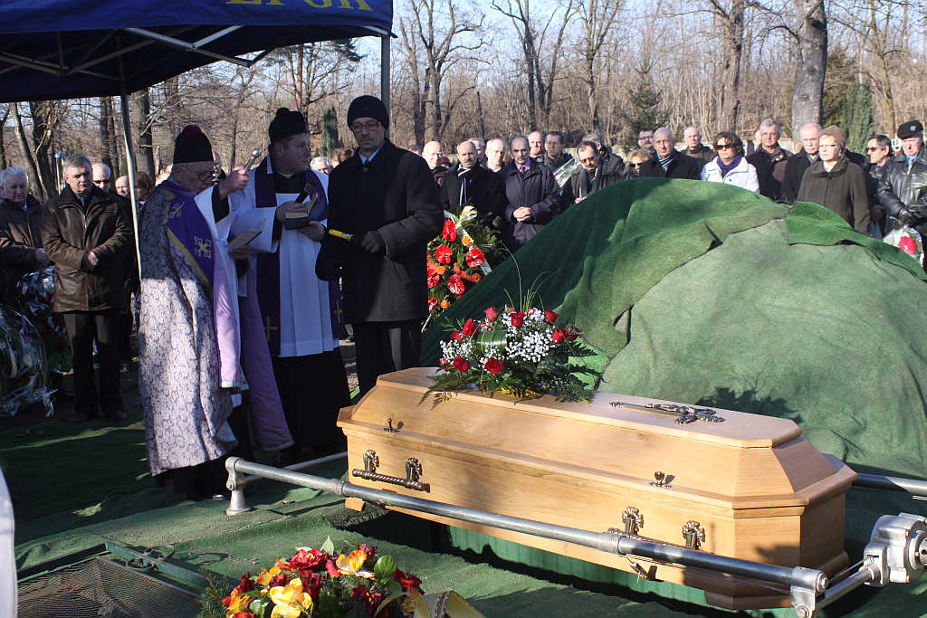 Pogrzeb Franciszka Ratajczaka