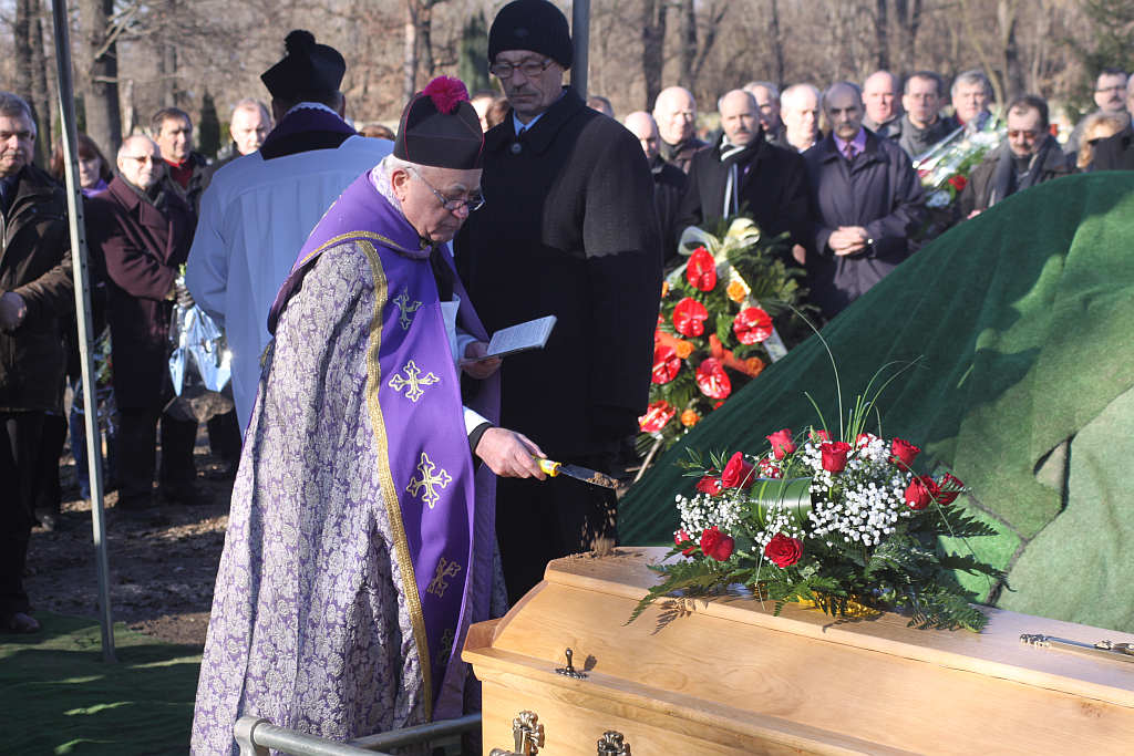 Pogrzeb Franciszka Ratajczaka