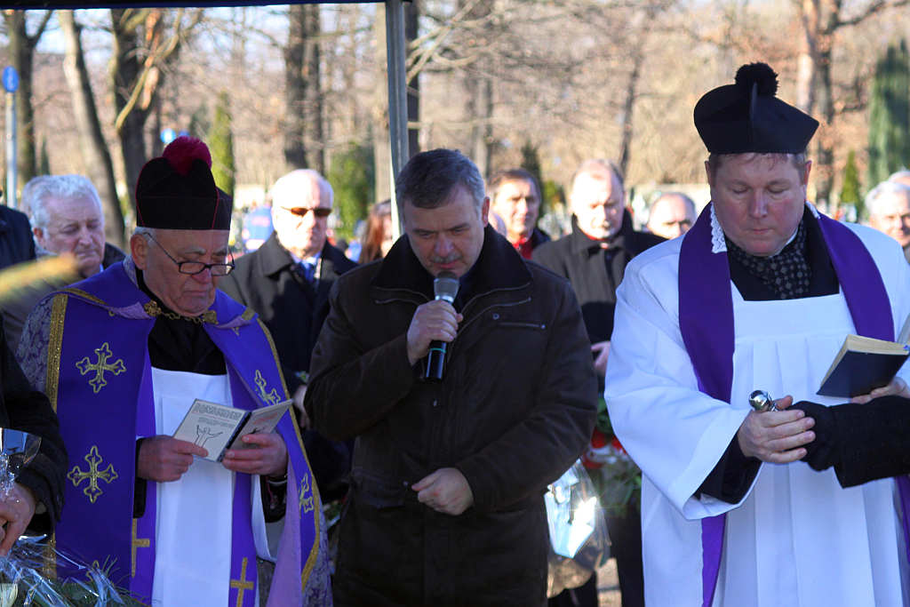 Pogrzeb Franciszka Ratajczaka