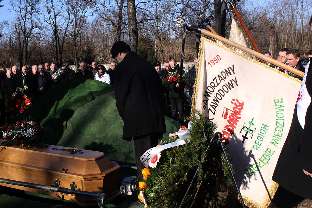 Pogrzeb Franciszka Ratajczaka