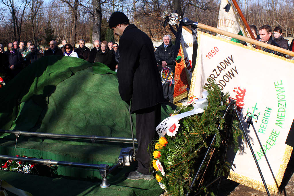 Pogrzeb Franciszka Ratajczaka