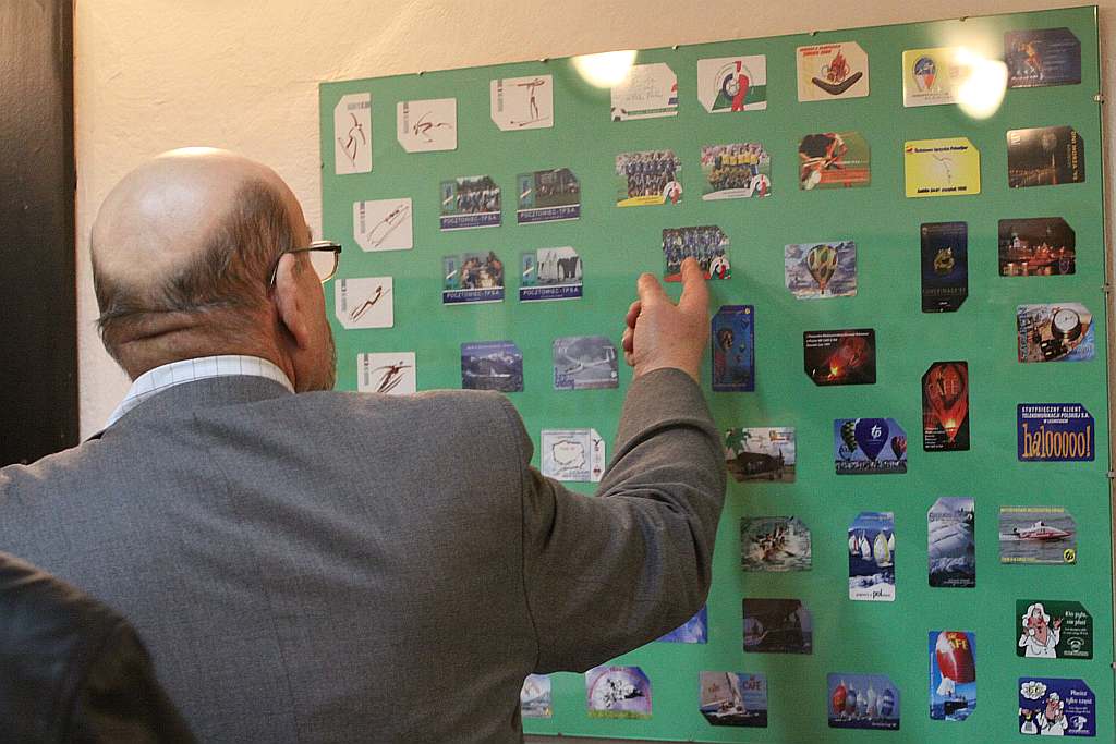 Wystawa kart telefonicznych