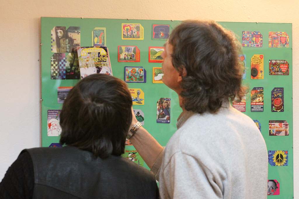 Wystawa kart telefonicznych