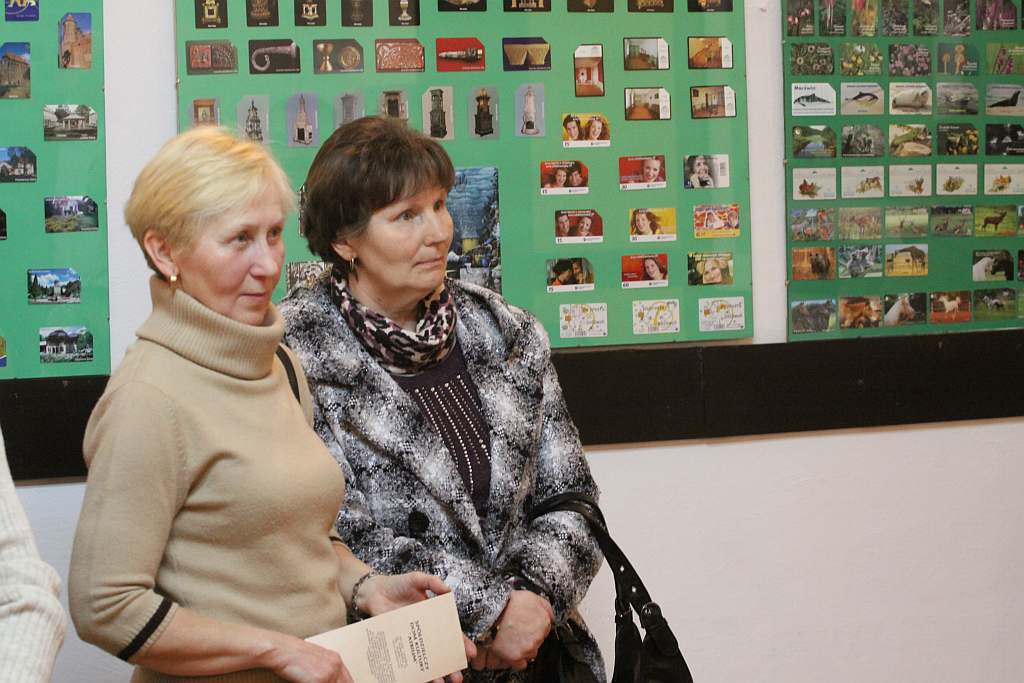 Wystawa kart telefonicznych