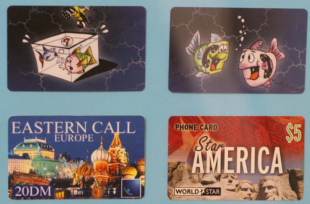 Wystawa kart telefonicznych