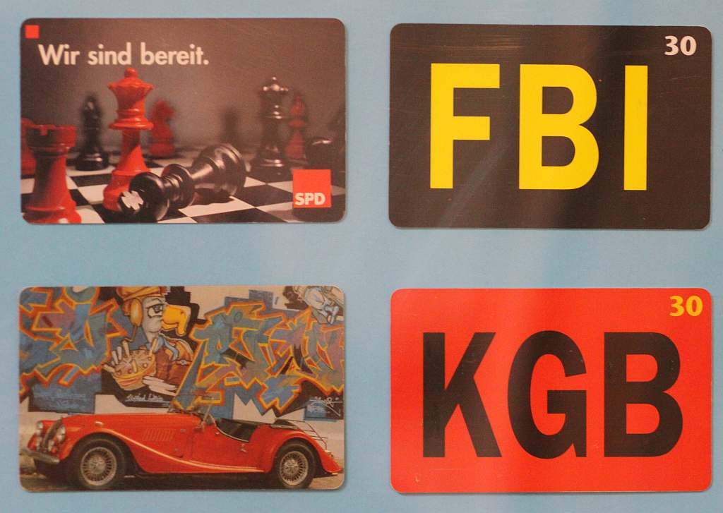 Wystawa kart telefonicznych