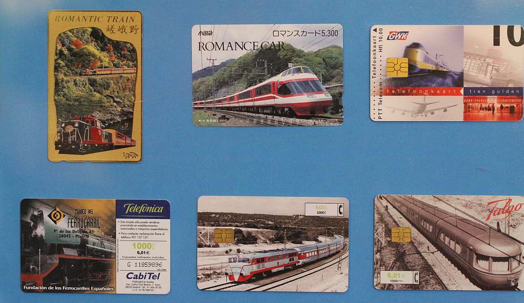 Wystawa kart telefonicznych