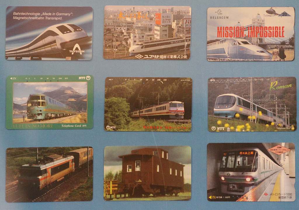 Wystawa kart telefonicznych