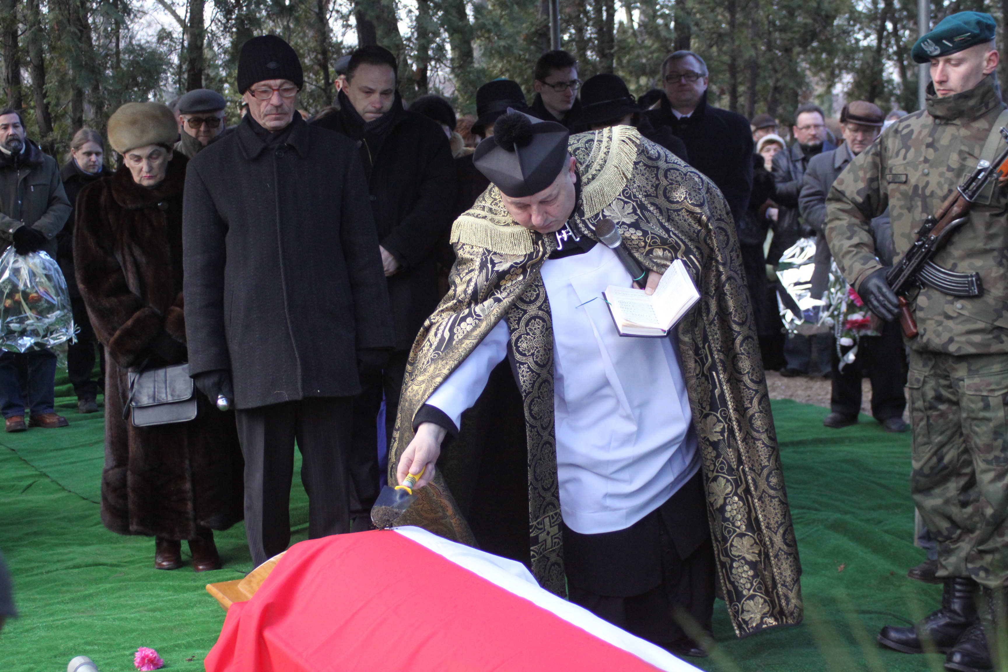 Pogrzeb Mieczysława Borkowskiego