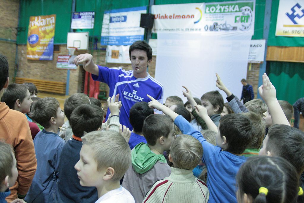 Ma talent i gościł w Legnicy