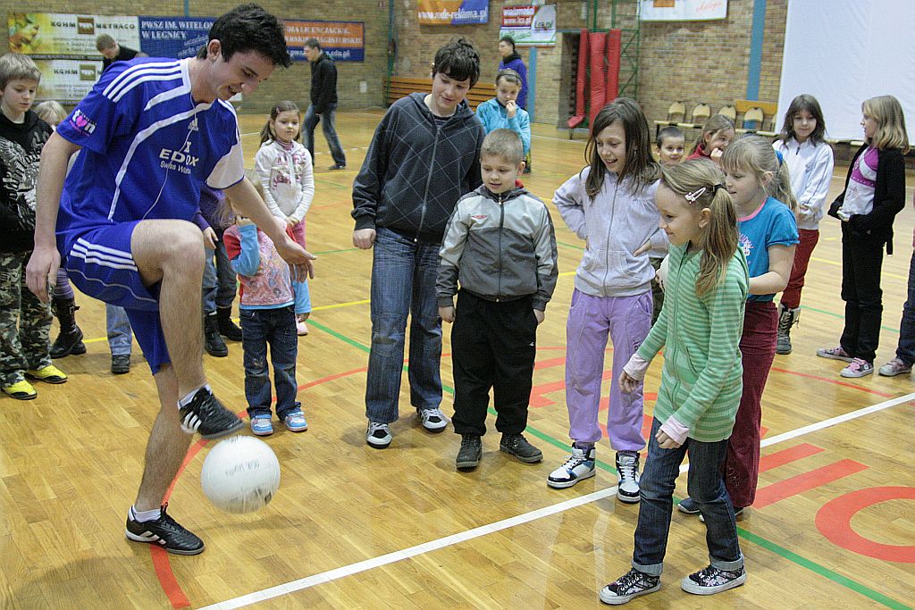 Ma talent i gościł w Legnicy