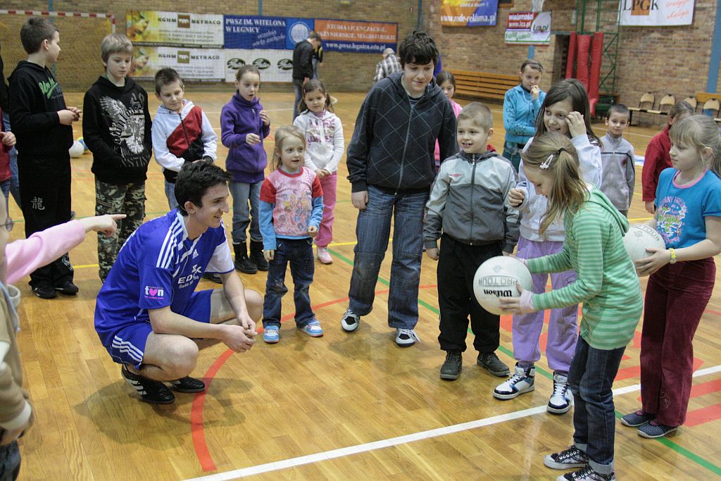 Ma talent i gościł w Legnicy