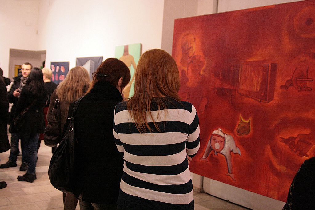 Sroka w legnickiej Galerii