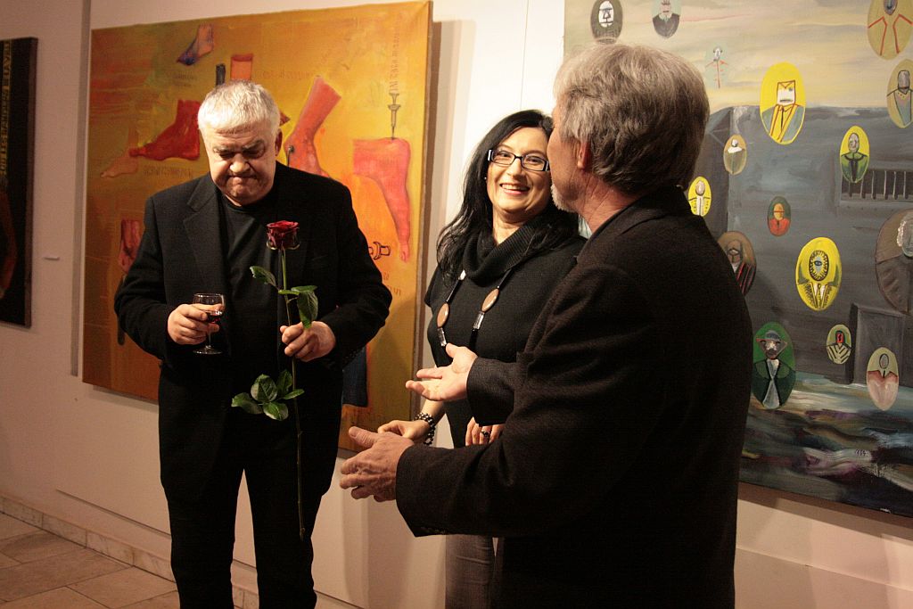 Sroka w legnickiej Galerii