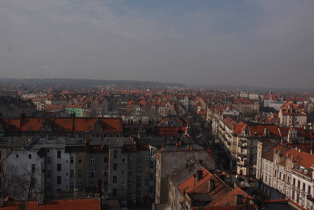 Ćwiczenia strażackie w akademiku PWSZ